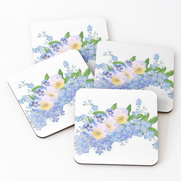 Item preview, Blue Floral Merchandise designed and sold by cindyfordyce.