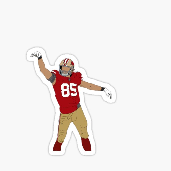 George Kittle Sticker