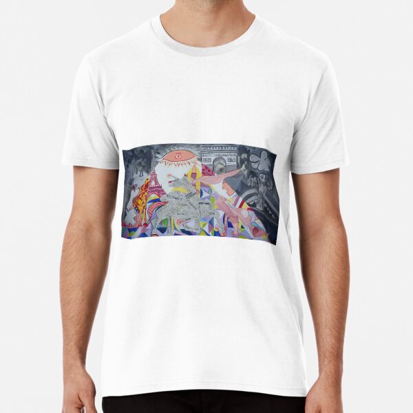 Guernica; but I wanted to divert it by trying to hold back only the hope of a better future. The decor and the attitude of the characters are transformed in the light of the large sole which this time illuminates the faces positively. The tiny tiny Guern Premium T-Shirt