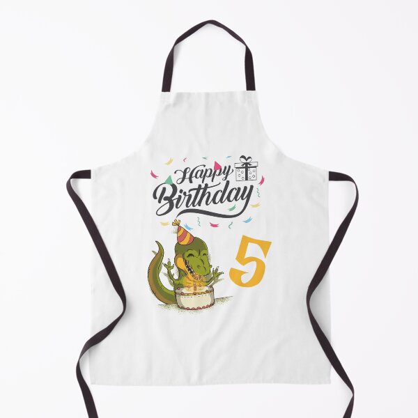 Item preview, 5th birthday boy - dinosaur gift 5 year old - birthday gift boy designed and sold by dJ-Design.
