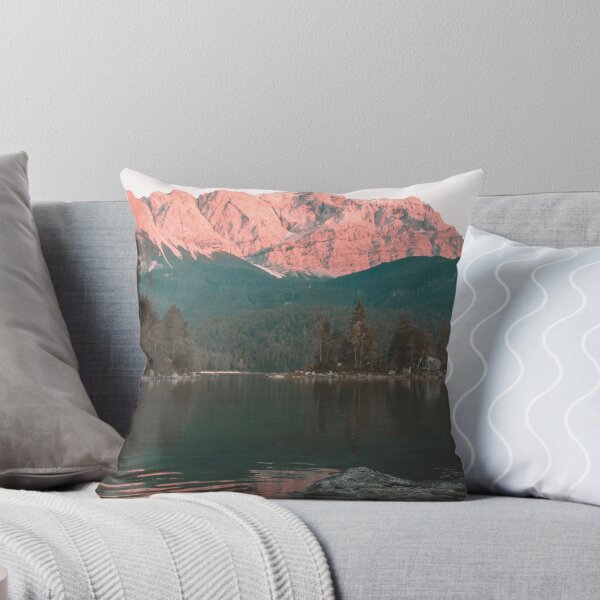 Item preview, beautiful sunset at lake Eibsee designed and sold by Narniax.