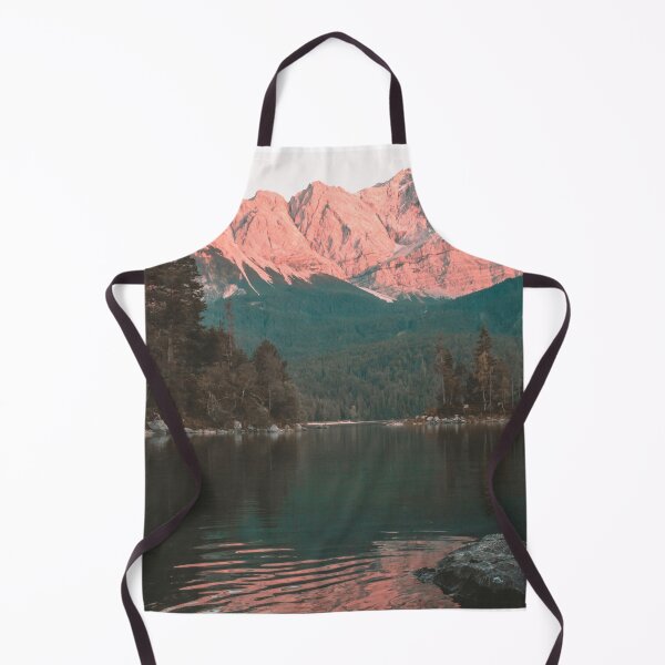 Item preview, beautiful sunset at lake Eibsee designed and sold by Narniax.