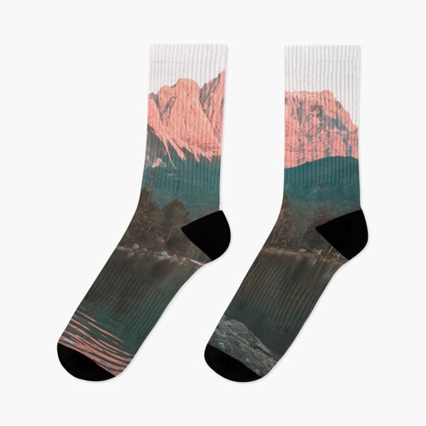 Item preview, beautiful sunset at lake Eibsee designed and sold by Narniax.
