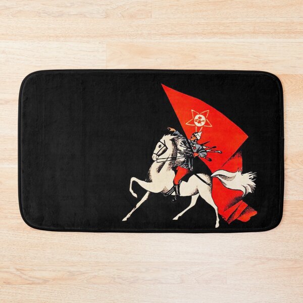 Item preview, Soviet Graphic Solder on horse. Sovet Political Poster. Socialism. designed and sold by ArtFay.