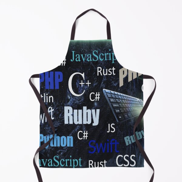 Item preview, Programming languages blue pattern designed and sold by ivanoel.
