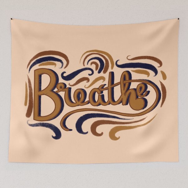 Item preview, Breathe Swirls designed and sold by LizLanspery.