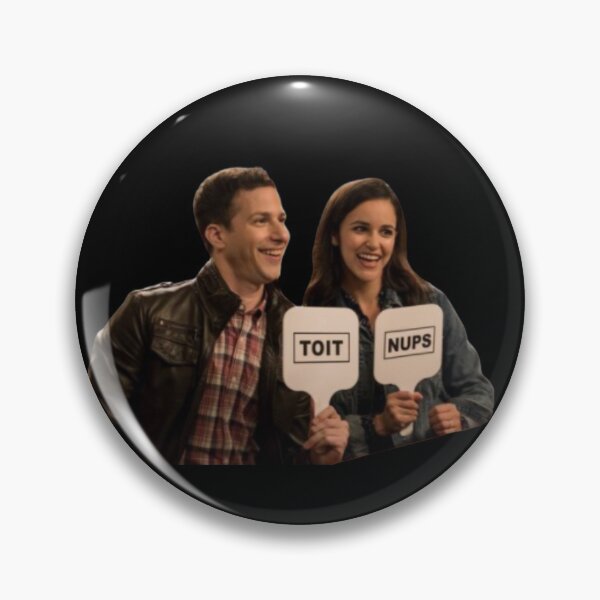 Item preview, Amy Santiago and Jake Peralta  designed and sold by Brooklyn-99shop.