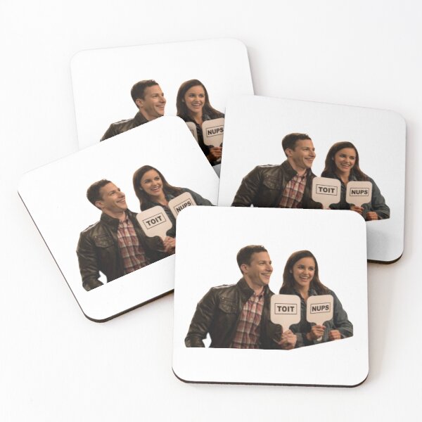 Item preview, Amy Santiago and Jake Peralta  designed and sold by Brooklyn-99shop.