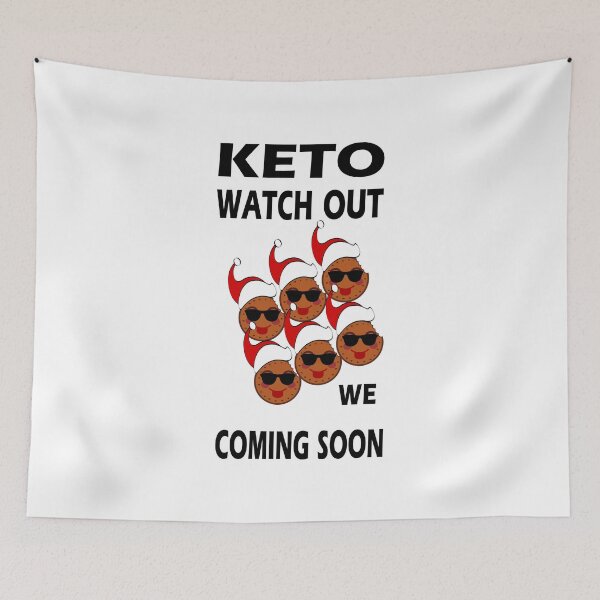 Item preview, Keto Christmas cookies gifts designed and sold by likebakerdo.