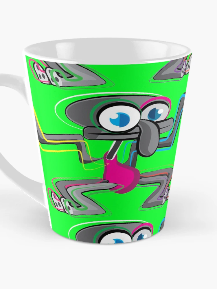 Thumbnail 3 of 4, Coffee Mug, electro-squid! designed and sold by Raul-Raziel.