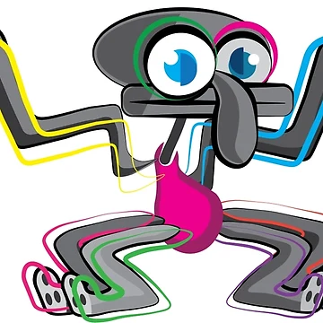 Artwork thumbnail, electro-squid! by Raul-Raziel