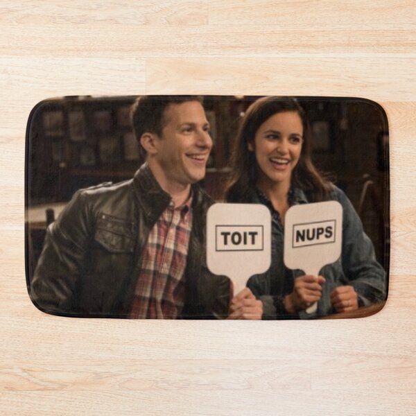 Item preview, Amy Santiago and Jake Peralta - Toit Nups designed and sold by Brooklyn-99shop.