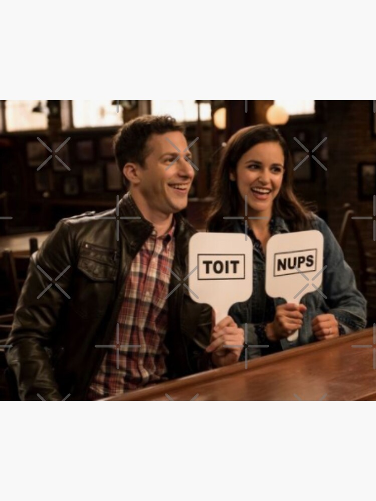 Amy Santiago and Jake Peralta Toit Nups