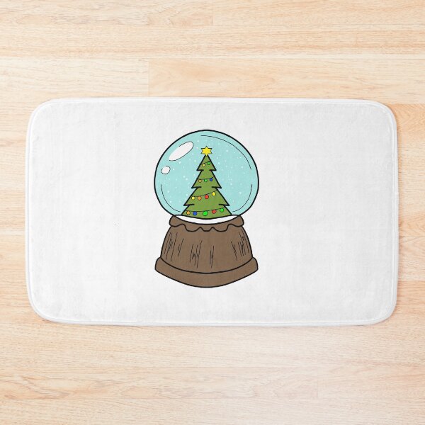 Item preview, Christmas tree snow globe - Christmas design designed and sold by Jenny Romeril.