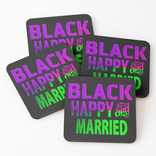 Item preview,  BLACK HAPPY AND MARRIED designed and sold by Ralek.
