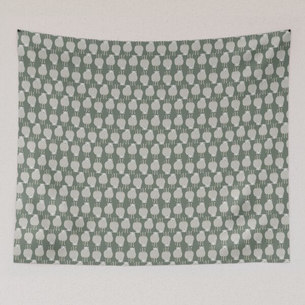 Item preview, Scottish Sheep - Green designed and sold by giovanadebona.