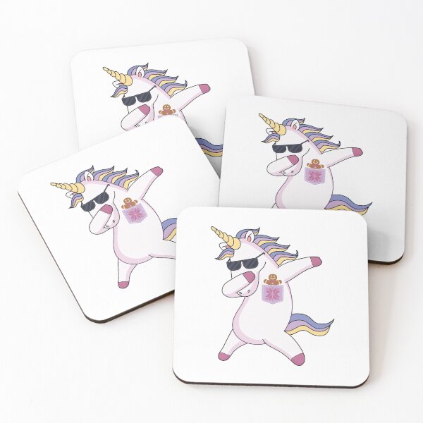 Item preview, Dabbing Christmas Unicorn Dabbing Ginger Bread designed and sold by ToniaKroeger.