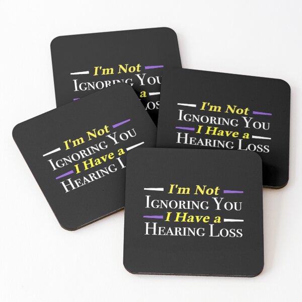 Item preview, I'm Not Ignoring You I Have a Hearing Loss  designed and sold by zazluxe.