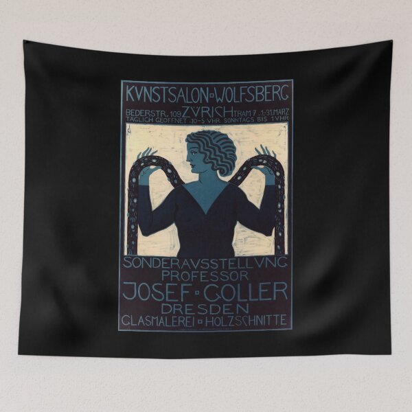 Item preview, retro dresden sonderausstellung professor joseph goller designed and sold by CorasPosters.