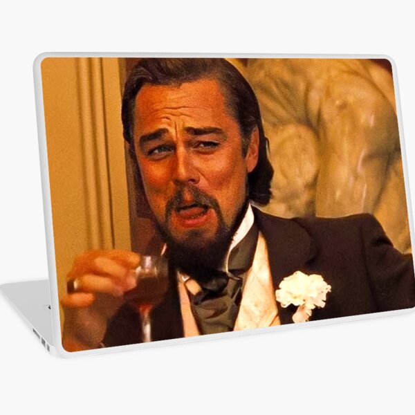 Leonardo Dicaprio Django Laughing Meme Accessories | Redbubble