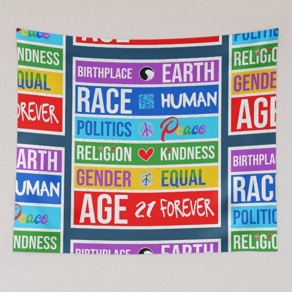 Item preview, Birthplace Earth - Race Human | Equality | Love | Colorful | Activists | Rights designed and sold by DeliriousSteve.