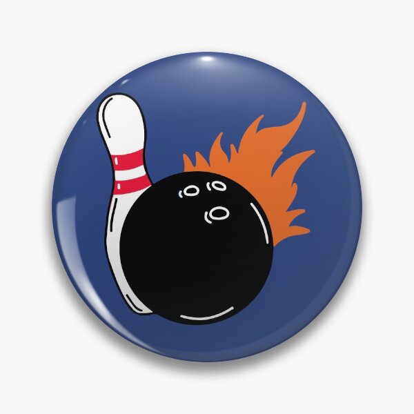 Item preview, Flaming Bowling Ball Sketch Drawing designed and sold by SLAG-Creative.