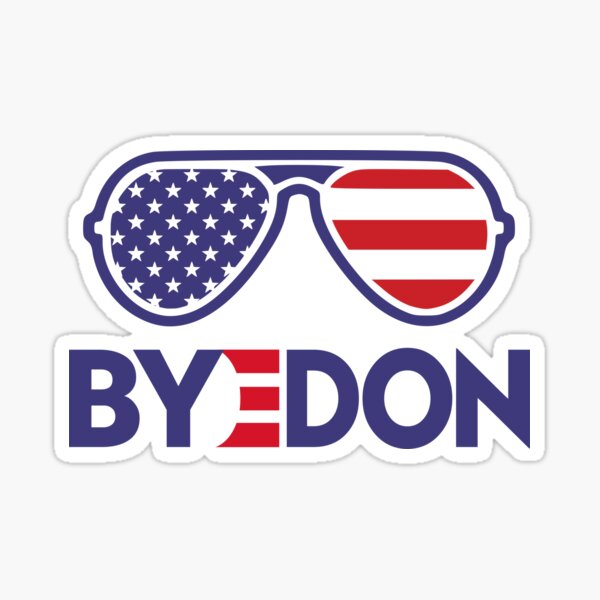 Byedon Funny Joe Biden Wins 2020 Election Sticker