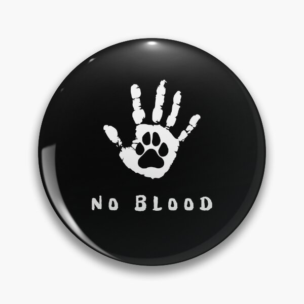 Item preview, Vegan No Blood the Paw in the Palm  designed and sold by TheVintageGuild.