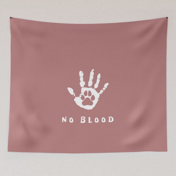 Item preview, Vegan No Blood the Paw in the Palm  designed and sold by TheVintageGuild.