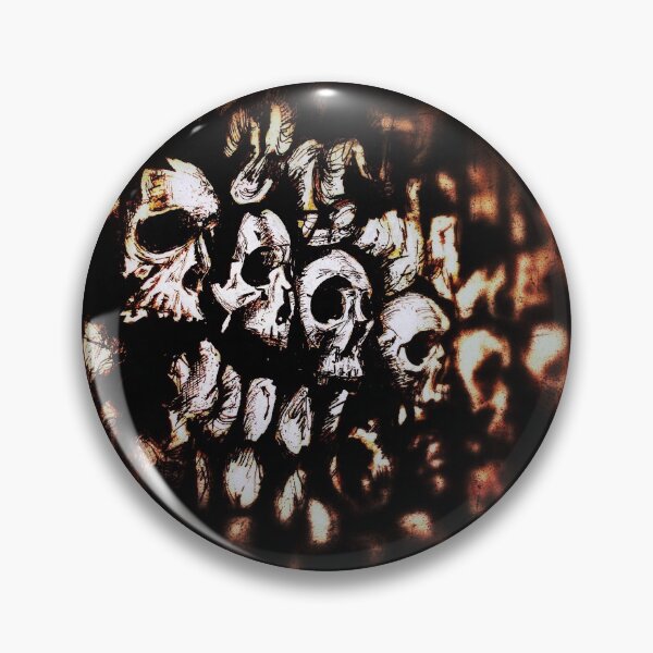 Item preview, Wall of Skulls Subtle Sepia designed and sold by PhilippaTomlin.