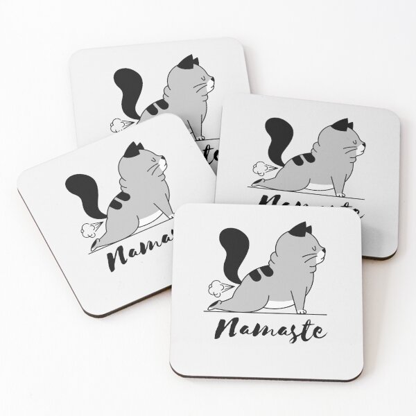 Item preview, Namaste Cat Yoga Just Burns Off The Crazy In Me designed and sold by Jajulile.