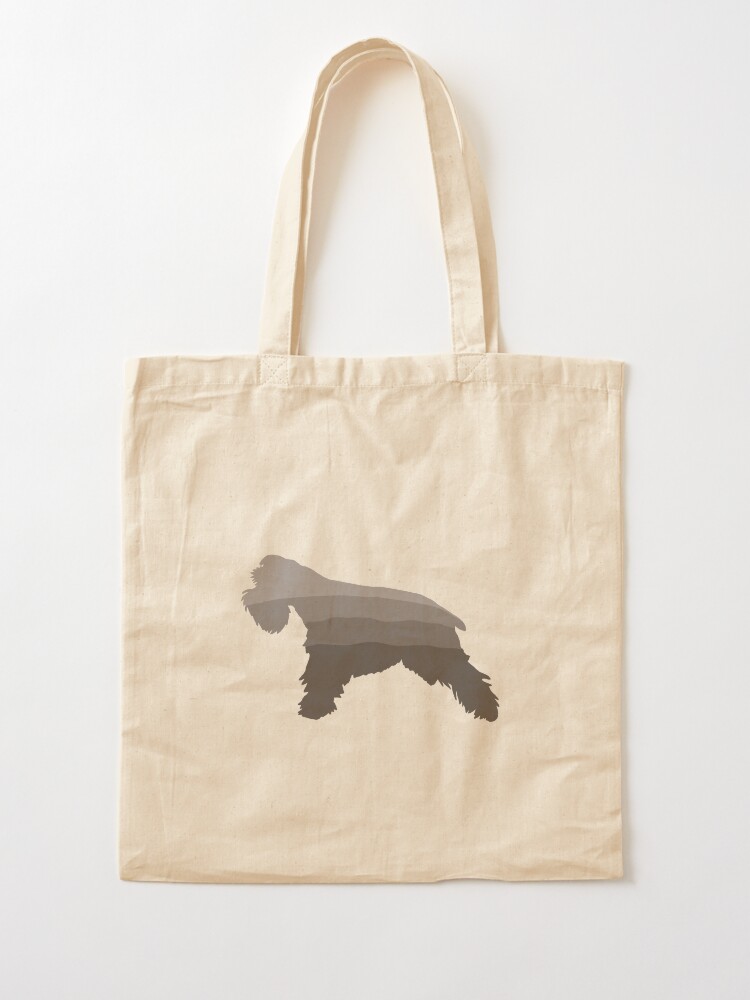 schnauzer tote bag