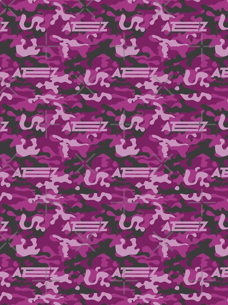 ATEEZ Purple Grey CAMO Camouflage Army Print Leggings for Sale by  SugarSaint