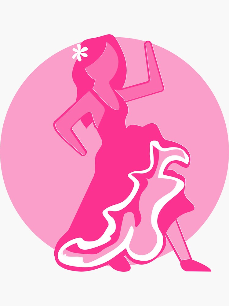 "Female dancer emoji" Sticker for Sale by AlbertoC10 Redbubble