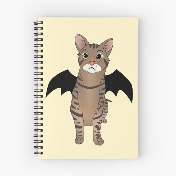 Item preview, Cartoony Cat with Bat Wings Design designed and sold by pawtraitdreams.