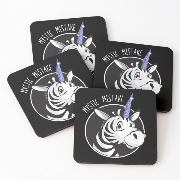Item preview, Mystic Mistake Zebra Unicorn designed and sold by Rooks-Artworks.