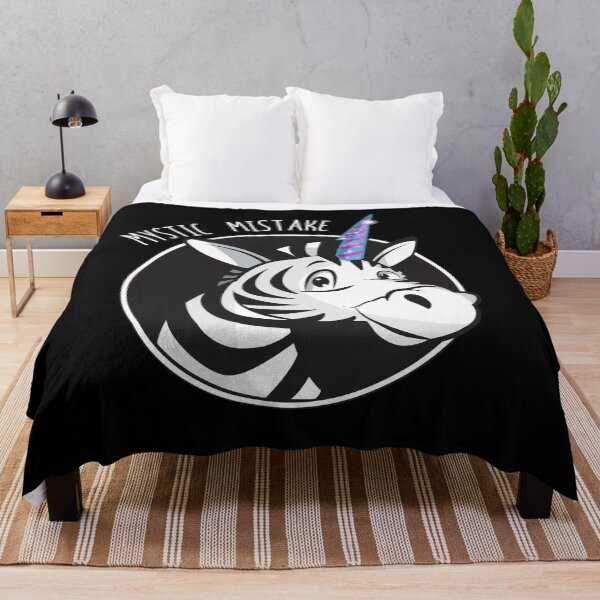 Item preview, Mystic Mistake Zebra Unicorn designed and sold by Rooks-Artworks.