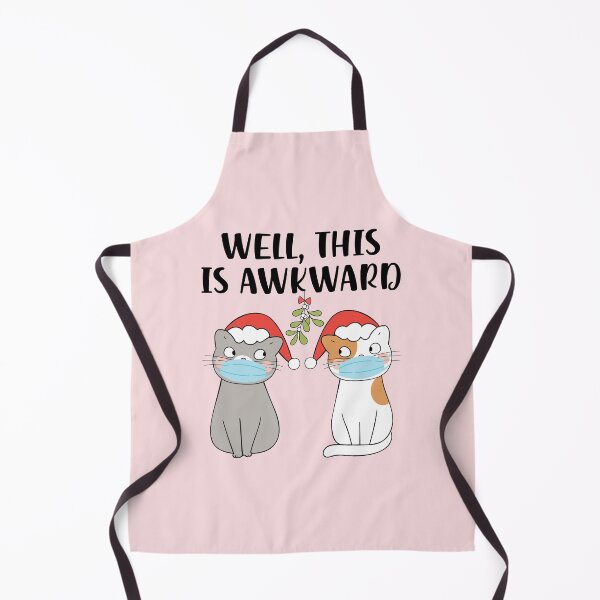 Item preview, Funny Socially Distanced Christmas Cat designed and sold by CrystalCrush.
