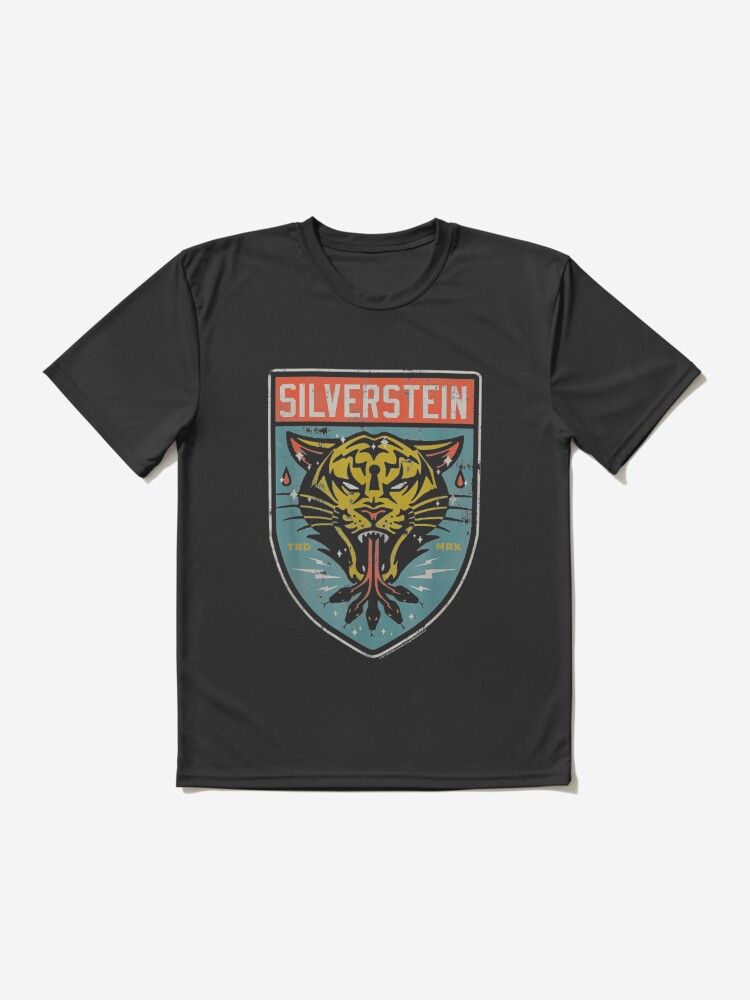 Official Silverstein Decade Unisex T-Shirt Dead Reflection Rescue Graffiti Tiger