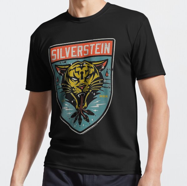 Official Silverstein Decade Unisex T-Shirt Dead Reflection Rescue Graffiti Tiger