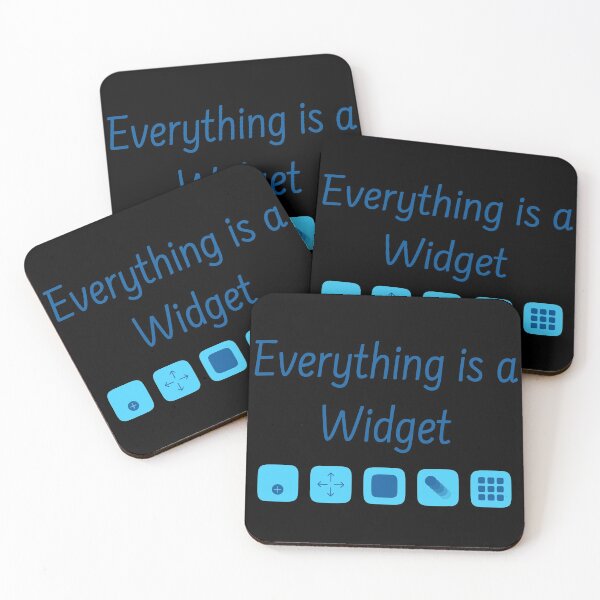Item preview, Everything is a Widget - Flutter designed and sold by Mechashadow.