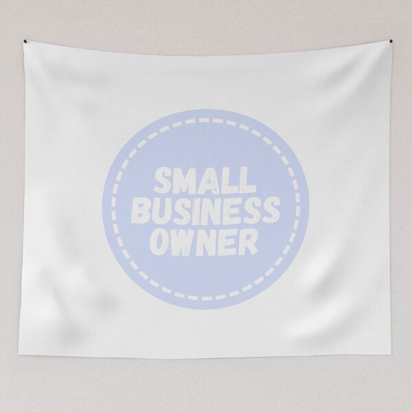 Item preview, Blue Small Business Owner designed and sold by alwayselle.