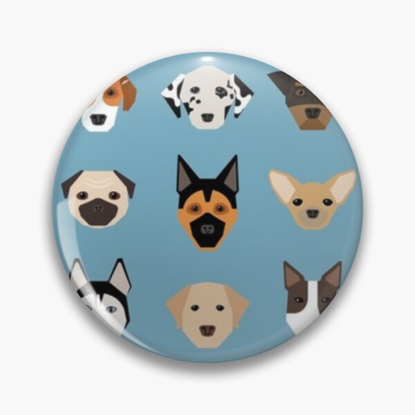 Item preview, dog face pattern designed and sold by AnthonyVdV.