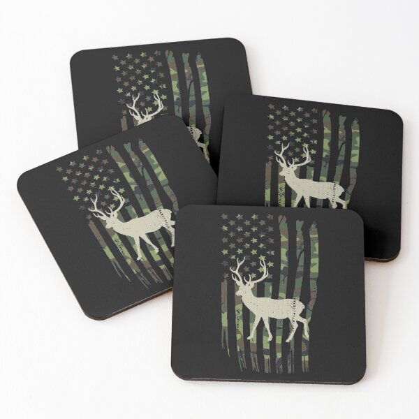 Item preview, Deer Hunting Camouflage American Flag Patriotic designed and sold by Vanover Designs.