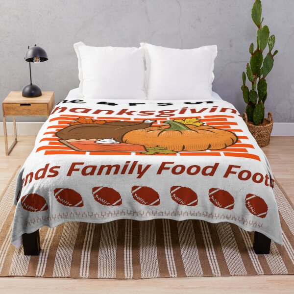 Item preview, Thanksgiving family friends food and football designed and sold by SnazzyBat.