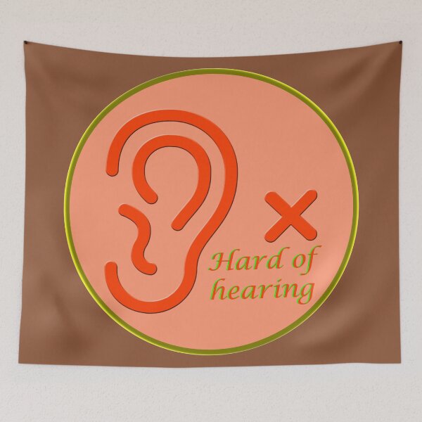 Item preview, Hearing impaired-hard of hearing-deaf designed and sold by Ovrostore.