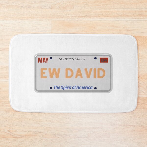 Item preview, Ew David License Plate Schitt's Creek designed and sold by MillenaryShop.