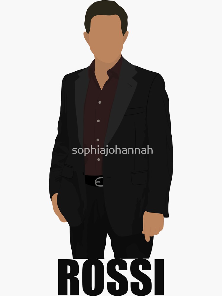 "Rossi" Sticker for Sale by sophiajohannah | Redbubble
