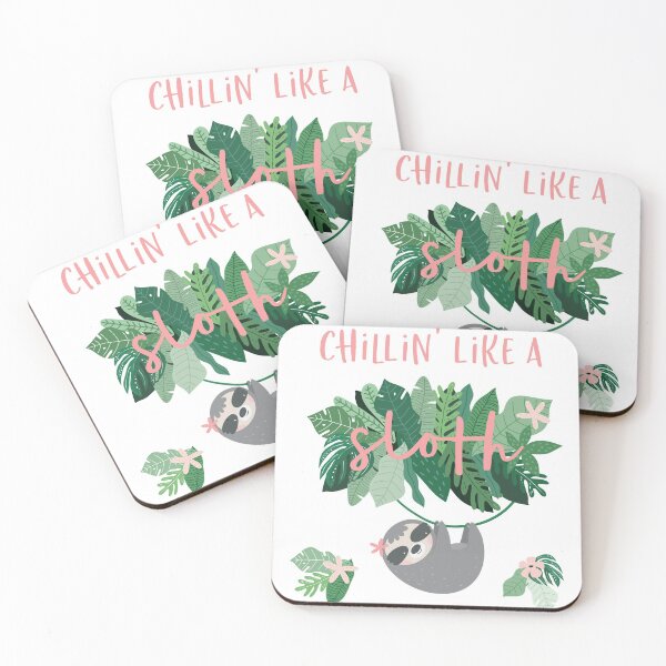 Item preview, chillin like a sloth cute fun sloth design designed and sold by Stacycooke.