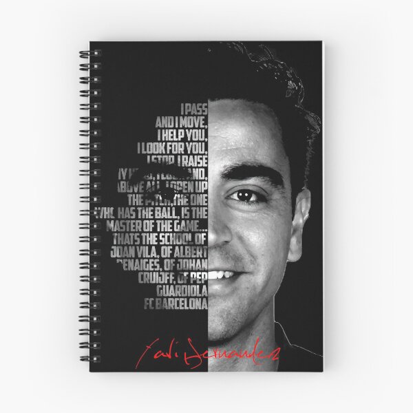 Item preview, Black and white Xavi Hernandez quote poster designed and sold by Enea Kelo.